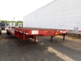 1980 AZTEC COMBO STEPDECK TRAILER,  48' , TANDEM AXLE, SPRING RIDE, 10.00R1