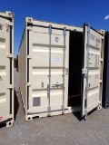 CONTAINER,  20', W/ SWINGING DOORS ON END S# CICU51688886