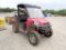 POLARIS RANGER XP 900 ATV, 1183+ hrs, 9940+ mi,  GAS, DUMP BED, S# 433577