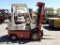 NISSAN 30 FORKLIFT, 3,776+ mi,  PROPANE, OROPS, 3-STAGE MAST