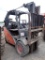 LINDE H30T FORKLIFT,  PROPANE, OROPS, 2 STAGE MAST, NO FORKS,