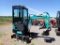 2023 AGT QH13R MINI EXCAVATOR, 0+hrs  CAB, GAS ENGINE, RUBBER TRACKS, MANUA