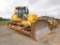 KOMATSU D87E DOZER, 9515+ hrs,  CAB, AC, 26