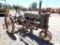 JOHN DEERE MODEL A WHEEL TRACTOR,  30S ERA, STEEL WHEELS, NON RUNNING,