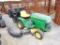 JOHN DEERE LX280 RIDING MOWER,  GAS, 42