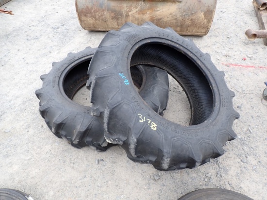 (2) 11.2-24 TRACTOR TIRE,  REAR