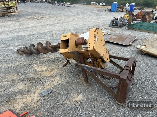 AUGER,  HYDRAULIC, W/ BIT