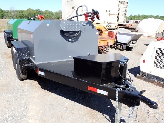 PORTABLE FUEL TANK,  TRAILER MOUNTED, 750 GALLON, * NO TITLE*