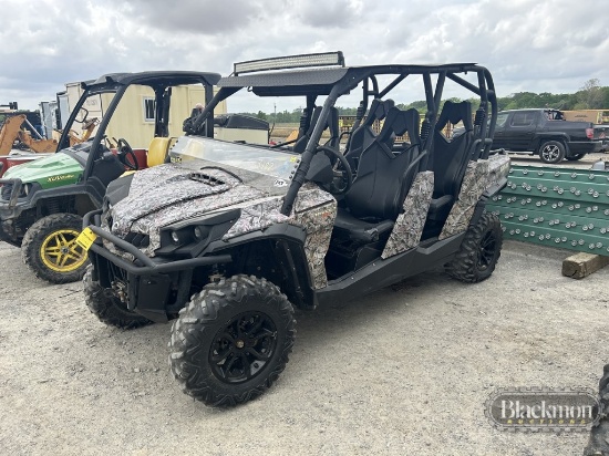 2014 COMMANDER MAX ATV, 256+ hrs,  4-SEAT, GAS, AUTOMATIC, DUMP BED S# 3JBK