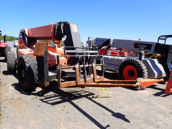 2017 JLG 10054-T4S TELEHANDLER,  OUTRIGGERS, 72" FORKS, 400/75-28 FOAM FILL