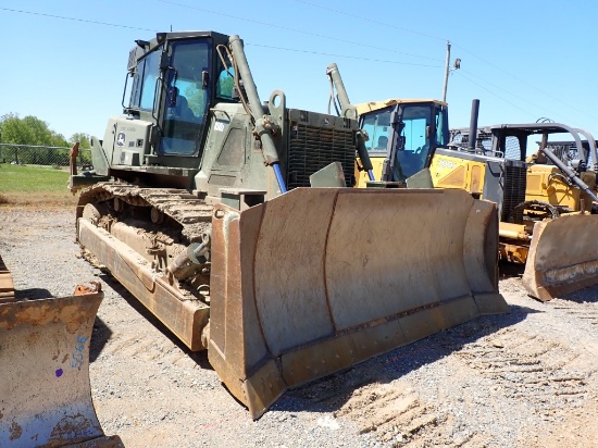 2009 JOHN DEERE 850J DOZER, 551+ hrs,  CAB, AC, 3 SHANK RIPPER, 24" TRACKS,
