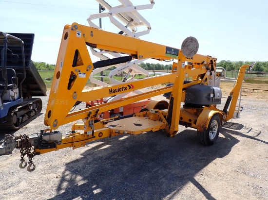 2018 HAULOTTE 4527A PORTABLE MANLIFT, 4419+ hrs,  51' WORKING HEIGHT, SINGE