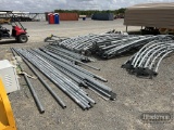 COVERALL BUILDING FRAME,  42' X 90' , GALVANIZED BOWS AND LEGS,
