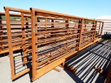 TX PANEL CATTLE PANELS,  (5) 24' FREE STANDING CATTLE PANELS