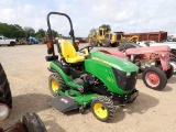 2017 JOHN DEERE 1025R YARD TRACTOR, 176+ hrs,  60