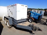 POWER PRO 40 GENERATOR,  49 HP KUBOTA DIESEL, DOUBLE AXLE, 38 KVA, 1,520+HR