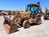 CASE 580 SUPER L BACKHOE, 8811+ hrs,  CAB, AC, HYDRAULIC 3 IN 1 BUCKET, EXT