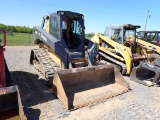 2018 JOHN DEERE 333G SKID STEER, 2,073+ hrs,  CAB, AC, RUBBER TRACKS, QUICK