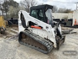 2008 BOBCAT T320 SKID STEER,  RUBBER TRACKS, ROPS CAGE, AUX HYD, S# A7MP602