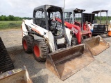 2016 BOBCAT S510 SKID STEER, 3517+ hrs,  RUBBER TIRES, OROPS, AUX HYD, 6' B