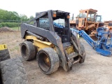 NEW HOLLAND LS190 SKID STEER, n/a ,  RUBBER TIRED, CAB, NO ATTACHMENTS S# 2