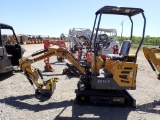 AGT DM12-C, MINI EXCAVATOR, 0+hrs  BRIGGS & STRATTON GAS ENGINE, OROPS, ASV