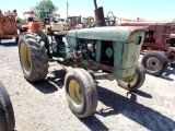 JOHN DEERE WHEEL TRACTOR,  3-CYL GAS, 3-PT, PTO (DOES NOT RUN) S# 942T