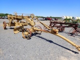 CATERPILLAR ANTIQUE MOTOR GRADER,  PULL TYPE, 8' BLADE, S# 8H611