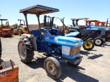 FORD 1710 WHEEL TRACTOR, 1720+ hrs,  DIESEL, CANOPY, 3PT, PTO, S# UL12645