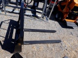 2024 AGT SALL100 PALLET FORK ATTACHMENT,  FOR SKID STEER