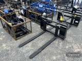 2024 AGT SALL100 PALLET FORK ATTACHMENT,  FOR SKID STEER