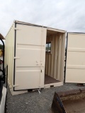CONTAINER  8' X 12' , DOUBLE DOORS, SIDE ENTRY, WINDOW W/ SECURITY BARS, S#