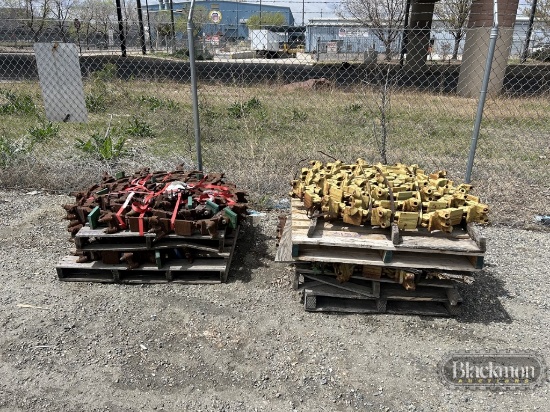 (2) PALLETS WITH FOUR GOPHER CHAINS