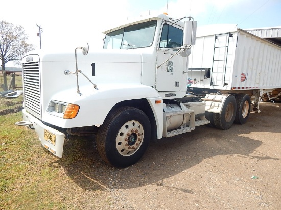 1995 FREIGHTLINER FLD TRUCK TRACTOR,  DAY CAB, DETROIT SERIES 60 360/400 EN