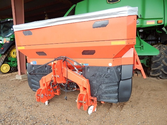 KUHN AXIS 50.2 H-EMC-W SPREADER,  3 POINT, HYDRAULIC DRIVE, 6" AND 8" DISKS