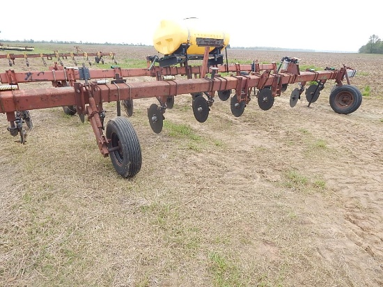 KNIFING RIG,  8 ROW, 3 POINT, YETTER OPENERS