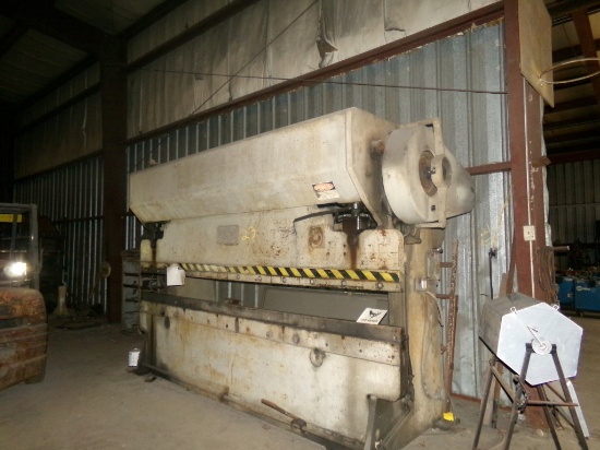 CHICAGO 1012-L PRESS BRAKE,  60-90 TON CAPACITY, ***BUYER RESPONSIBLE FOR R