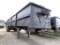 END DUMP TRAILER,  40', TANDEM AXLE, AIR RIDE, 11R22.5 ON HUB PILOTS