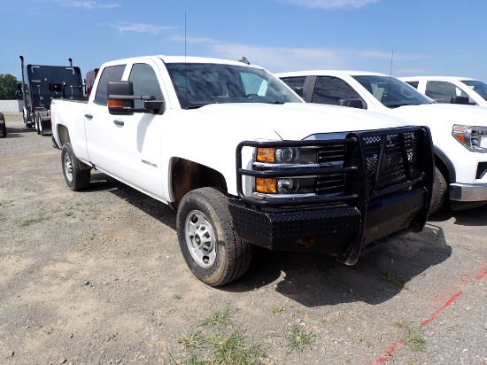 2018 CHEVROLET SILVERADO 2500HD TRUCK, 141,74+ mi,  4 DOOR, 4X4, GAS, AUTO