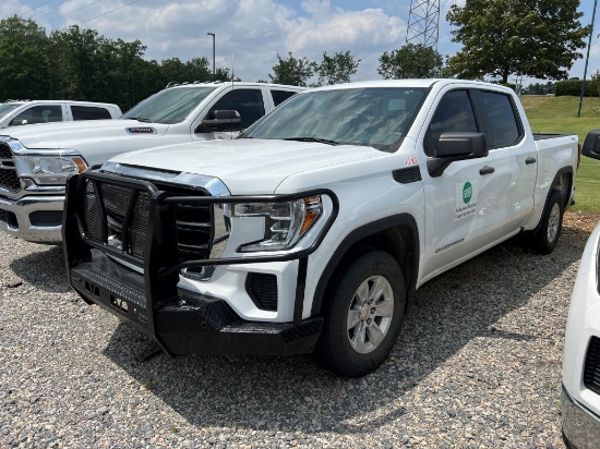 2019 GMC SIERRA 1500 TRUCK, 139,097+ mi,  4 DOOR, 4X4, V8 GAS, AUTO, PS, AC