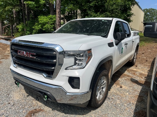 2020 GMC SILVERADO 1500 TRUCK, 154k+ mi,  V8 GAS, AUTO, PS, AC, S# 1G