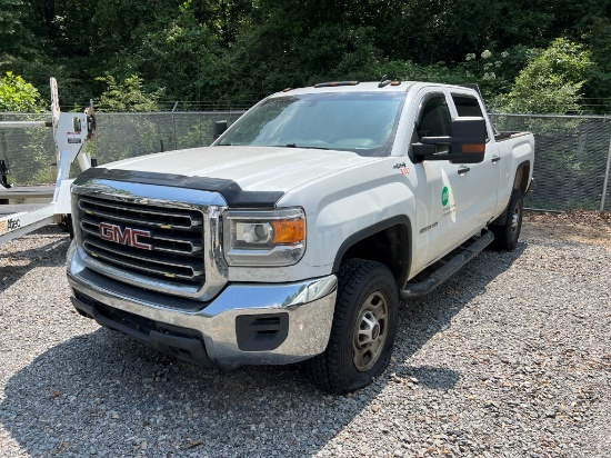 2017 GMC 2500HD TRUCK, 177k+ mi,  4DOOR, 4X4, V8 GAS, AUTO, PS, AC, CRUISE,