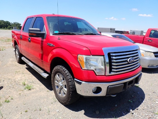 2010 FORD F150 TRUCK,  V8, GAS, AUTO, PS, AC, S# 1FTFW1EV7AFC97303
