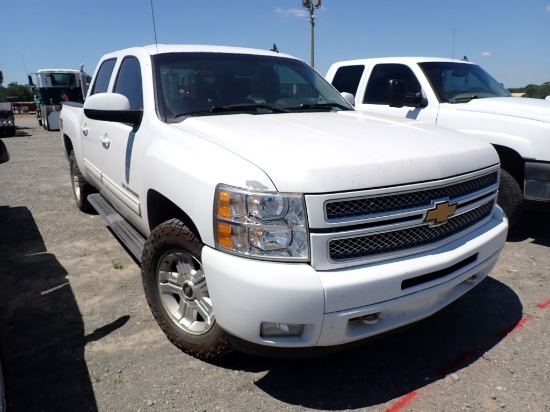 2012 CHEVROLET SILVERADO TRUCK, 230,075+ mi,  V8 GAS, AUTO, QUAD CAB, 4X4,