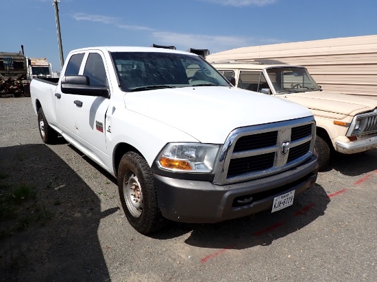 2010 DODGE RAM 2500HD TRUCK, 226,873+ mi,  CUMMINS, AUTO, QUAD CAB, PS, AC,
