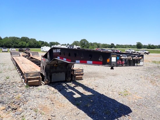 Mini Deck Rgn 2015 TRAILKING TK110HDG-533 LOWBOY TRAILER, RGN, 25' WELL/MAIN DECK, 14 ...