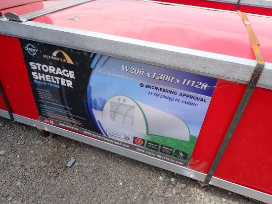 CHERY STORAGE SHELTER,  20'X30'X12',