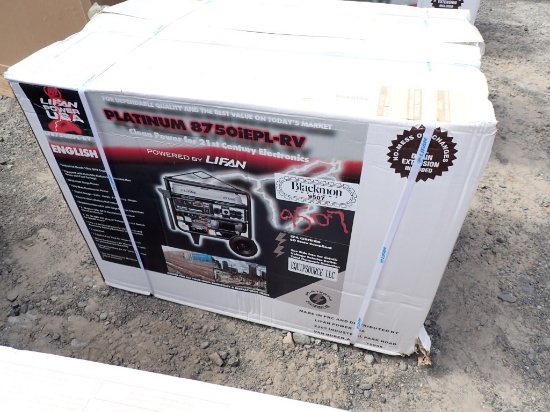 LIFAN PLATINUM 8750IEPL-RV PORTABLE GENERATOR,  8750 SURGE WATTS, 7500-WATT