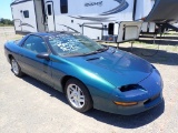 1996 CHEVROLET CAMARO CAR, 152,869 miles  V6 GAS, AT, PS, AC, T-TOPS, S# 2G