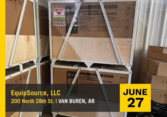 EquipSource, LLC Online Auction